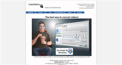 Desktop Screenshot of contenta-videoconverter.com