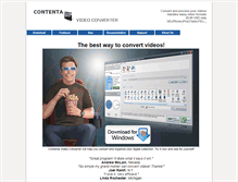 Tablet Screenshot of contenta-videoconverter.com